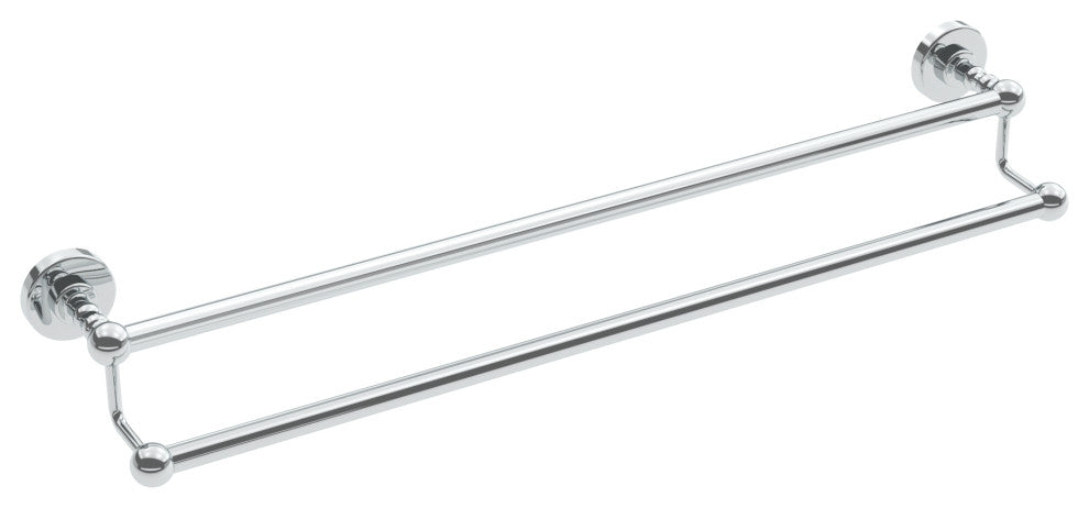 ICO Bath Ember 24 Inch Double Towel Bar