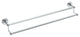 ICO Bath Ember 24 Inch Double Towel Bar