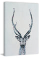 "Long Horns" Painting Print on Wrapped Canvas, 40"x60"