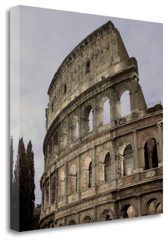 "Coliseum Rome - 2" By Alan Blaustein, Giclee Print on Gallery Wrap Canvas