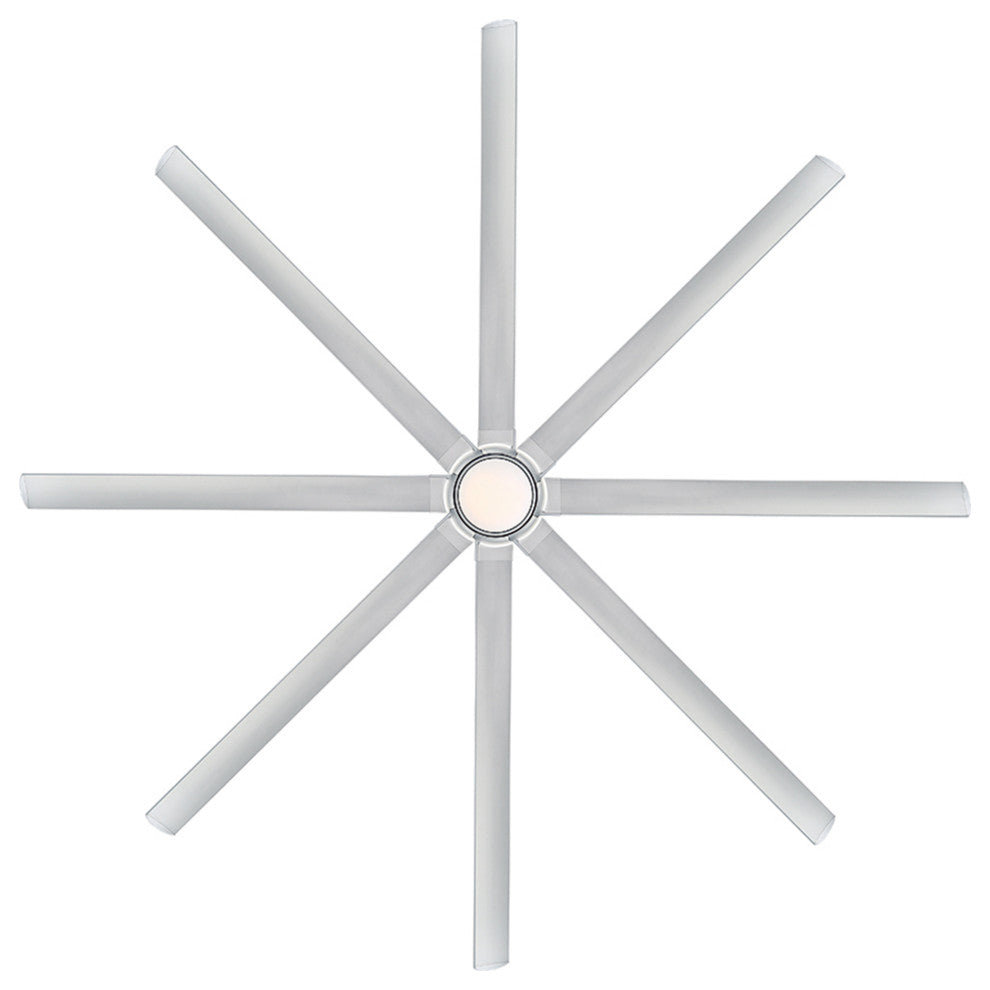 Modern Forms Hydra Ceiling Fan, Titanium Silver