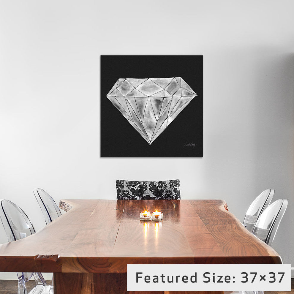 "Diamond Artprint" by Cat Coquillette, 26x26x1.5