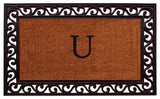 Rembrandt Monogram Doormat 22"x36", Letter U