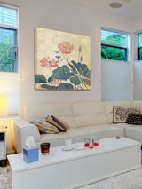 "Matching Heaven" Painting Print on Canvas by Evelia