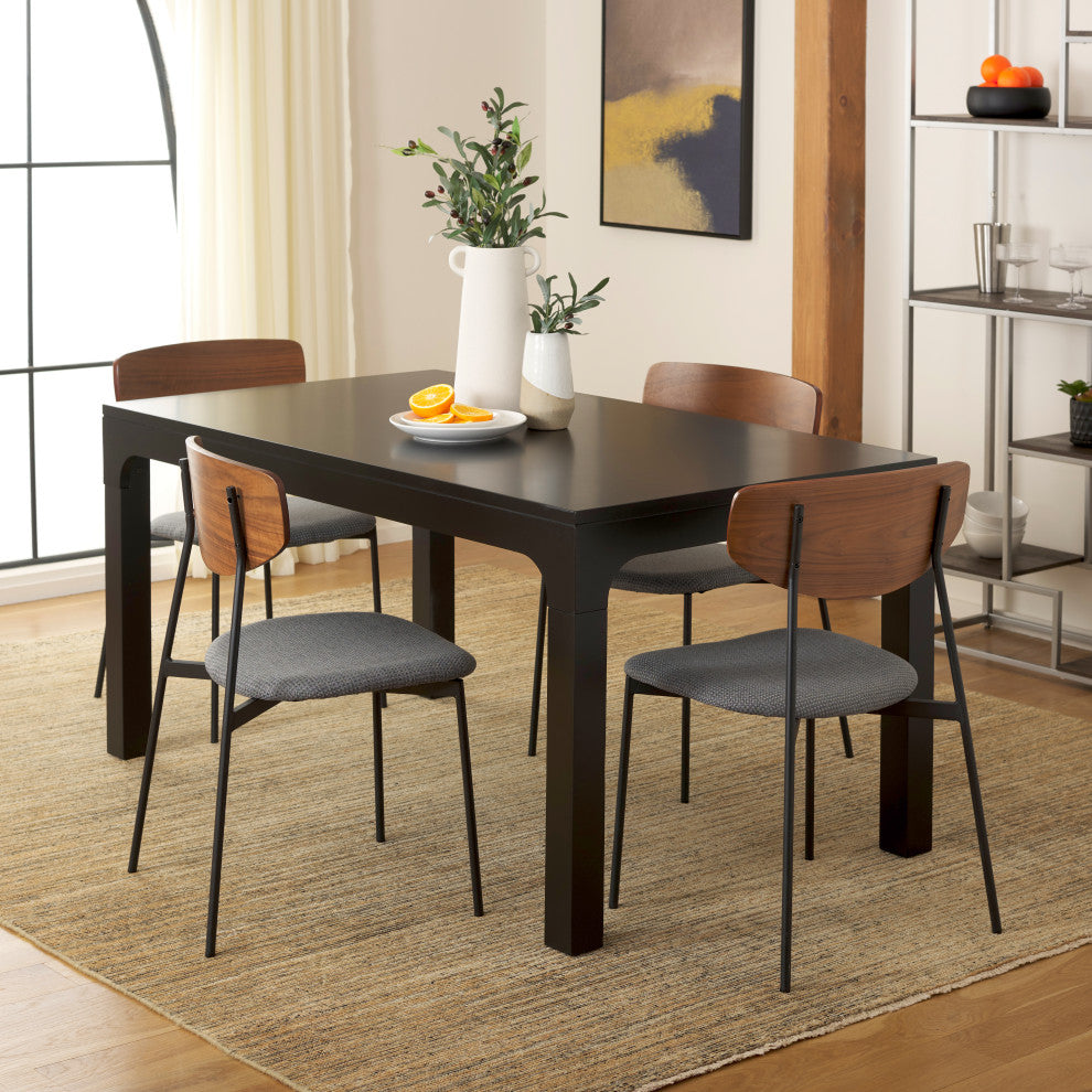 Safavieh Gael Rectangle Dining Table, Black