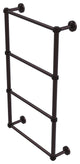 Dottingham 4 Tier 30" Ladder Towel Bar with Dotted Detail, Antique Bronze