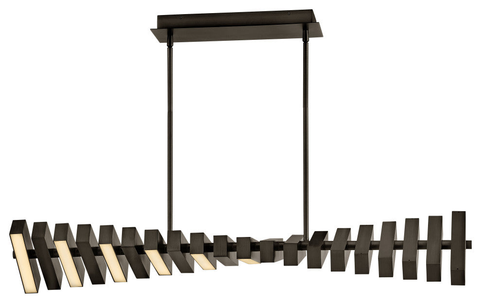 Fredrick Ramond Stitch Medium Adjustable Led Linear, Painted Black Oxide