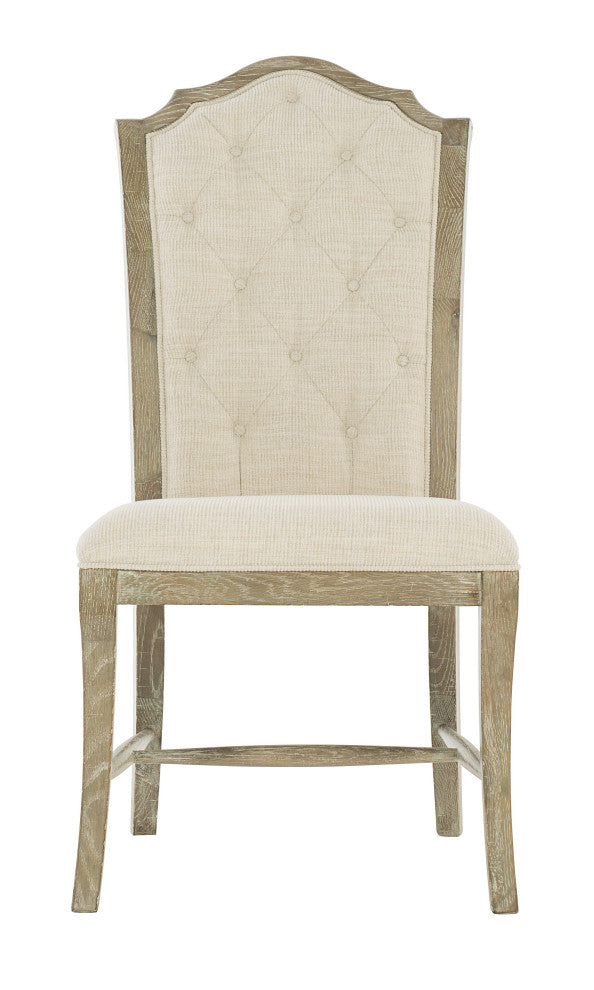 Bernhardt Rustic Patina Side Chair, Sand Finish