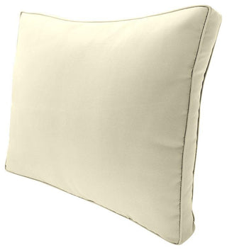 |COVER ONLY| Outdoor Pipe Trim Medium Deep Seat Backrest Pillow Slipcover AD005