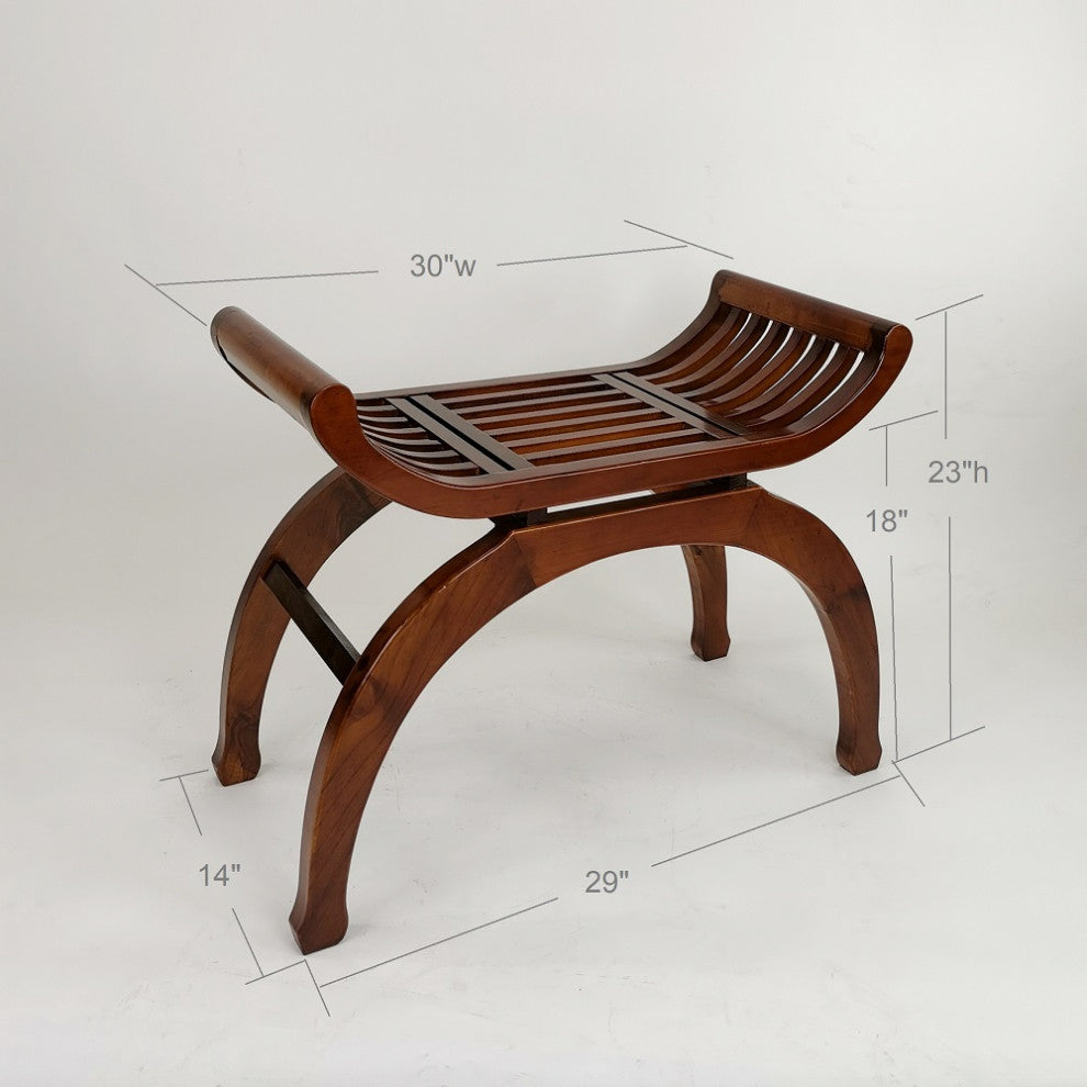Java Hard Wood Bench