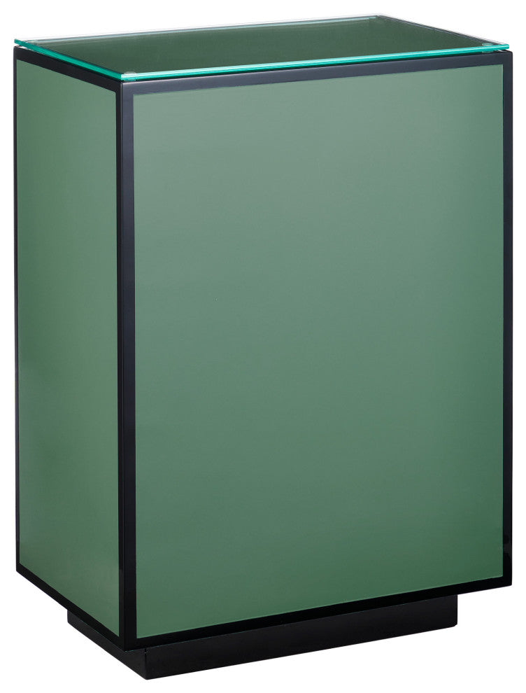 Green Lacquer Side Table