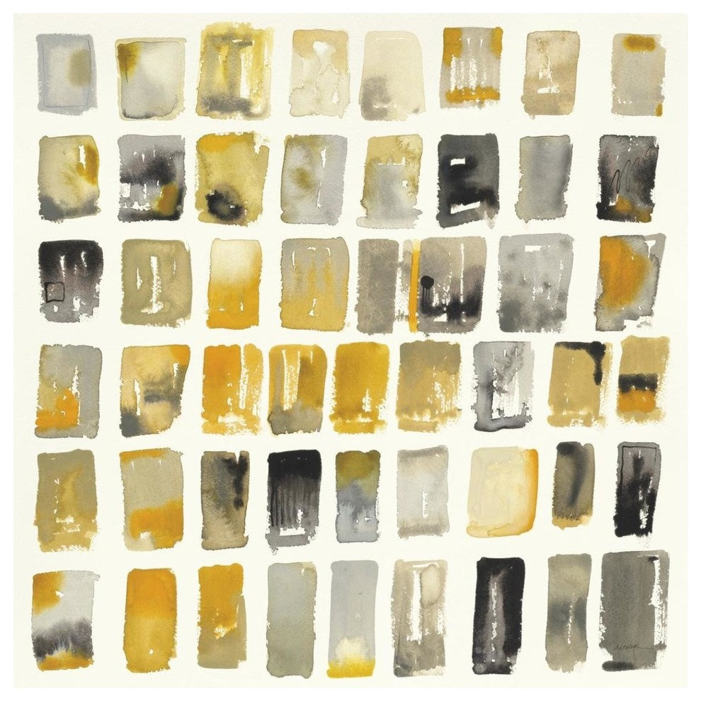"City Windows I" Digital Paper Print by Shirley Novak, 42"x42"