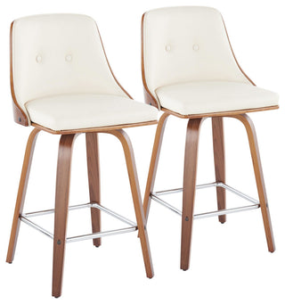Gianna Fixed-Height Counter Stool, Set of 2