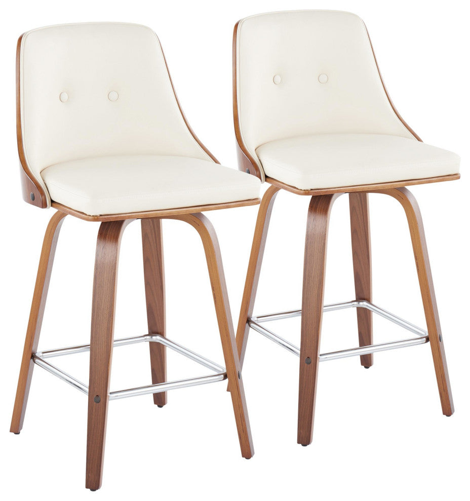 Gianna Fixed-Height Counter Stool, Set of 2