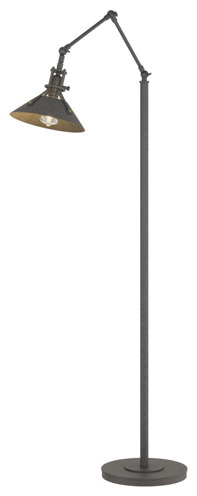 Henry Floor Lamp, Natural Iron, Natural Iron Accents