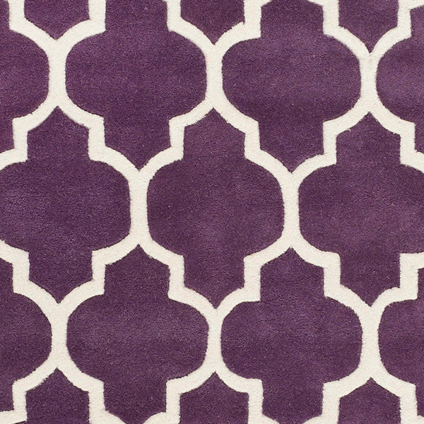 Safavieh Chatham CHT734F 7' Square Purple Rug
