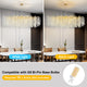 Akari Tree Branch Chandelier Lighting, L63"