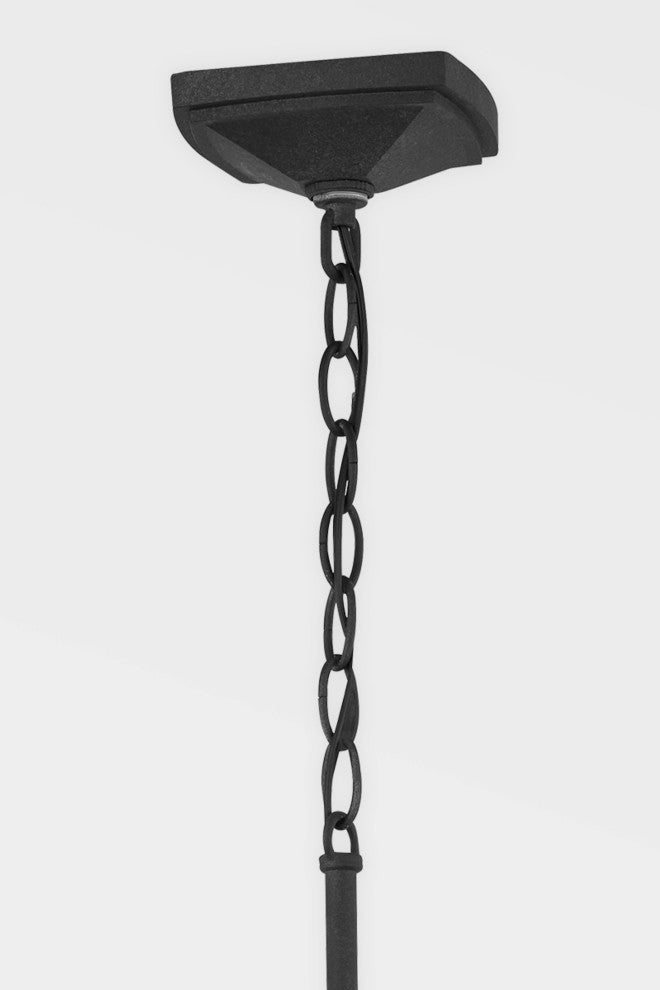 Lake County by Mark D. Sikes 4 Light Exterior Lantern French Iron Frame