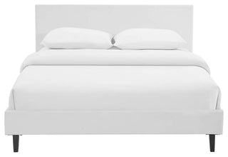 Anya Full Bed - White