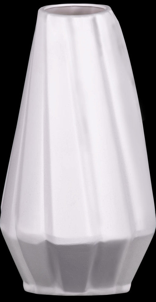 Ryegate Ceramic Vase, Matte White