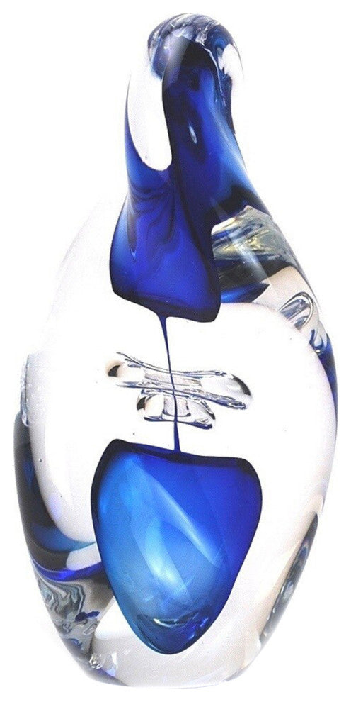 Murano Glass Design Reflection Abstract Sculpture