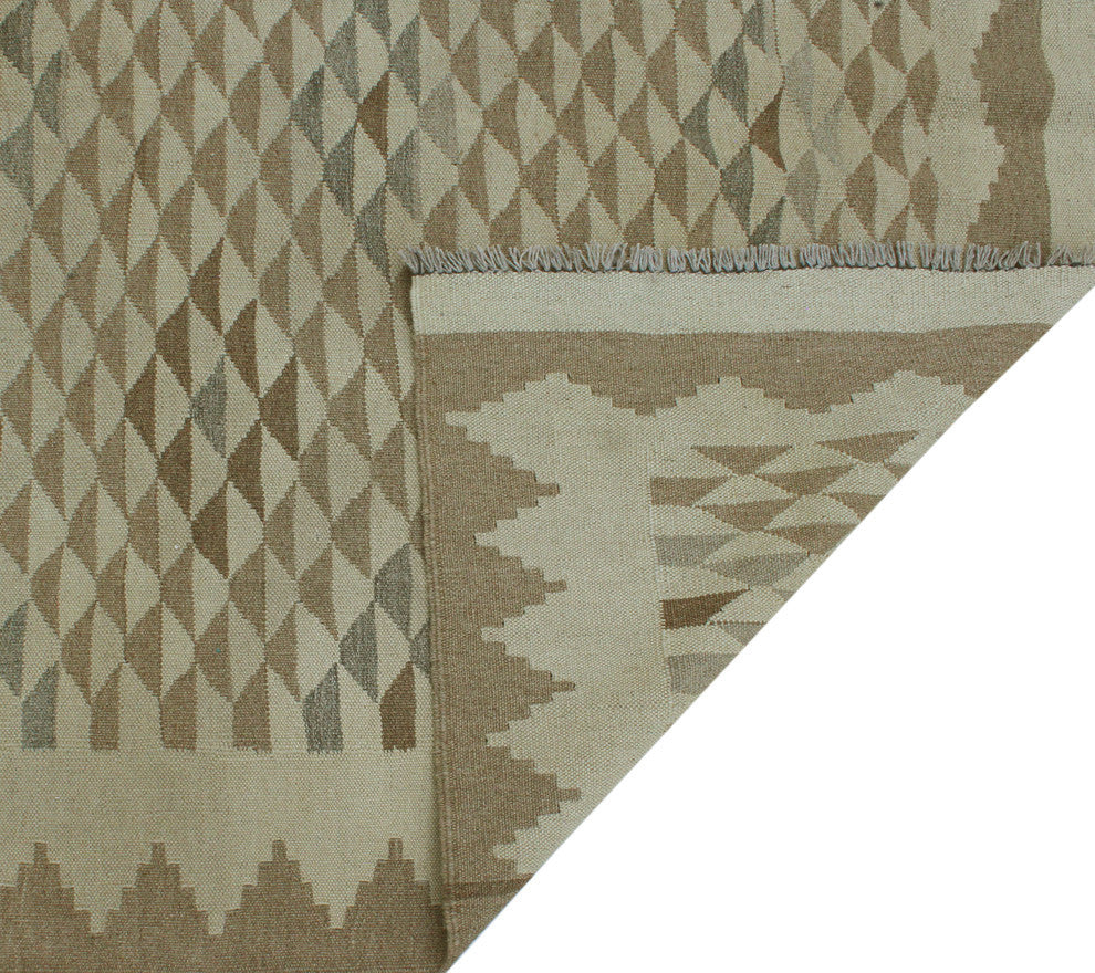 Winchester Kilim Sitora Ivory Rug, 5'0x6'6