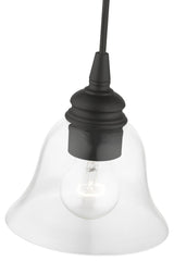 Moreland 1 Light Black Single Pendant