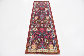 Unique Loom Multicolored Haven Medici 2' 2 x 6' 7 Runner Rug