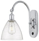Innovations 518-1W-PC-GBD-754 1 Light 8" Sconce, Polished Chrome
