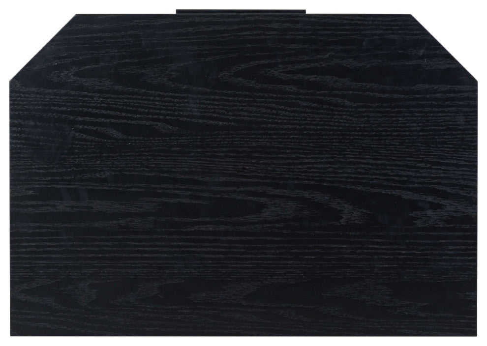 Safavieh Couture Aerilyn 2 Drawer Nightstand, Black