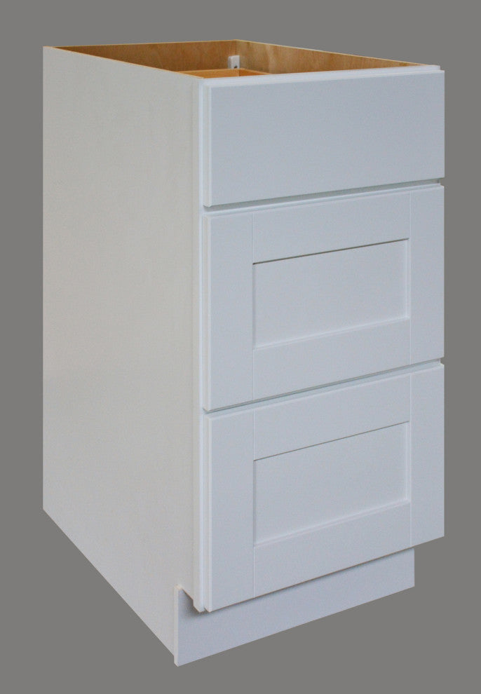 Shaker Hill Series Kitchen Drawer Unit With Soft Close Glides, 18"