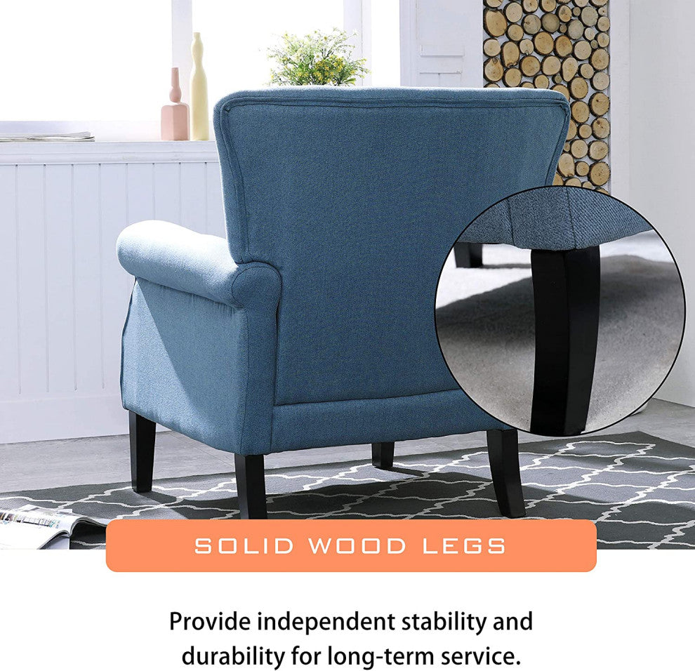 Modern Accent Armchair Single Sofa