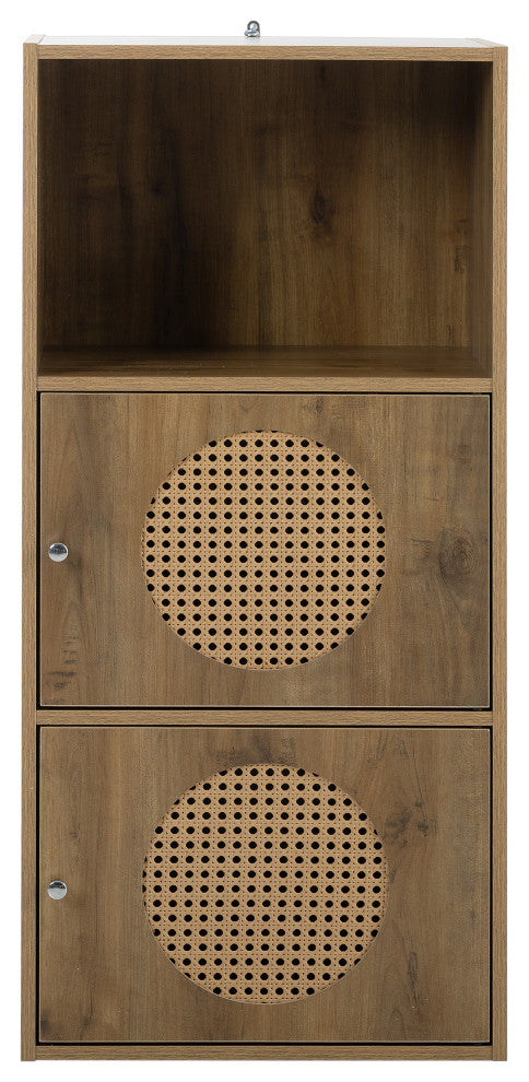 Freestanding Storage Cabinet with Door for Living Room Bedroom, 49" X 47"