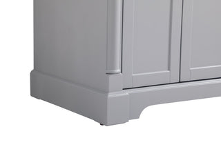Home Living 36" Single Bathroom Vanity, Gray