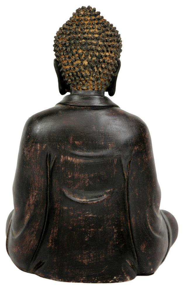 9" Japanese Sitting Buddha Statue