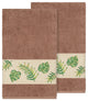 Zoe 2 Piece Embellished Bath Towel Set