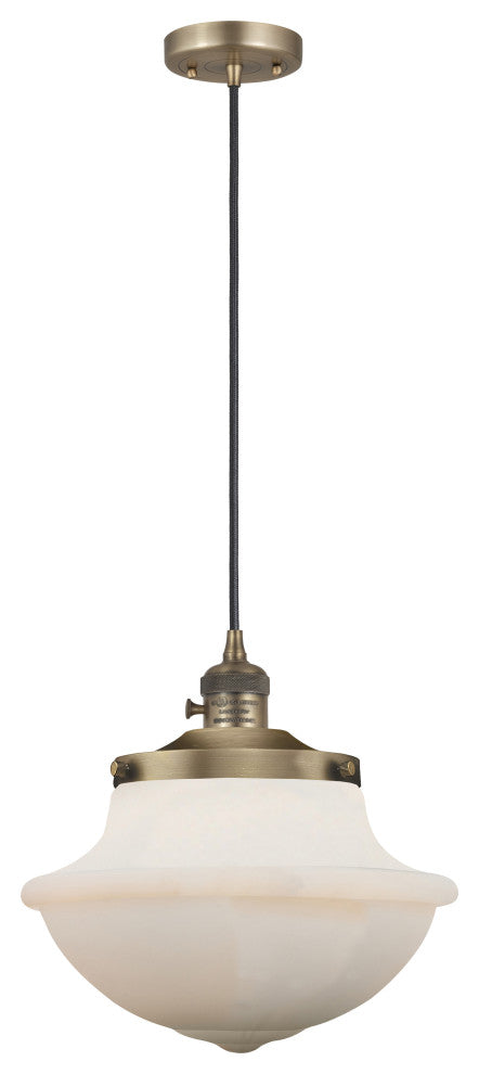 INNOVATIONS 201CSW-BB-G541-LED 1-Light Mini Pendant Brushed Brass