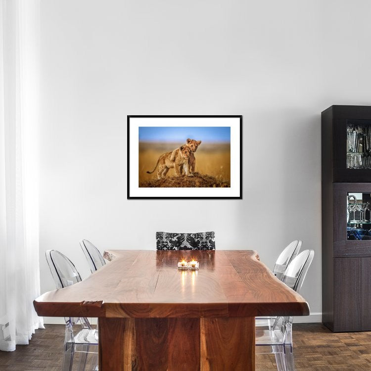 "Brothers For Life" Framed Digital Print by Jeffrey C. Sink, 38"x28"