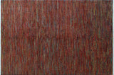 High-Low Chobi Stewart Blue Rug, 5'7x8'5