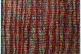 High-Low Chobi Stewart Blue Rug, 5'7x8'5