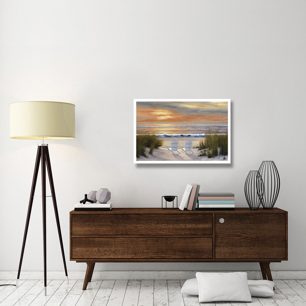 "Paradise Sunset" Digital Paper Print by Diane Romanello, 38"x26"