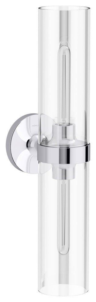Kohler Lighting 27263-SC02 Purist 2 Light 22" Tall Bathroom - Polished Chrome