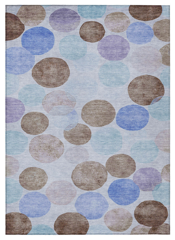 Machine Washable Indoor/Outdoor Chantille ACN1898 Sky 2'6" x 3'10" Rug