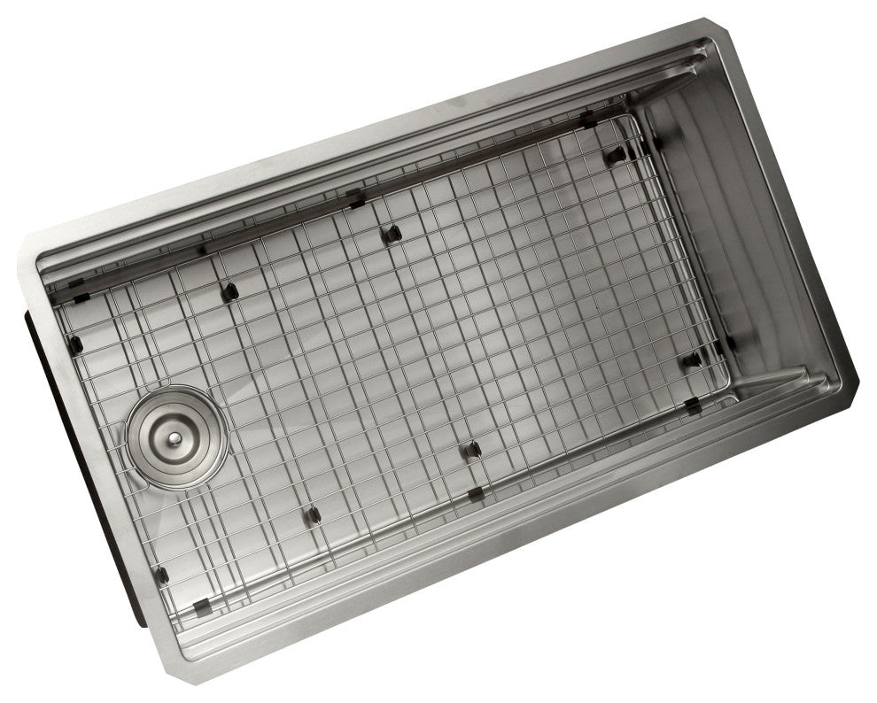 Nantucket Sinks' SR-PS-3220-OSD Prep-Station Kitchen Sink