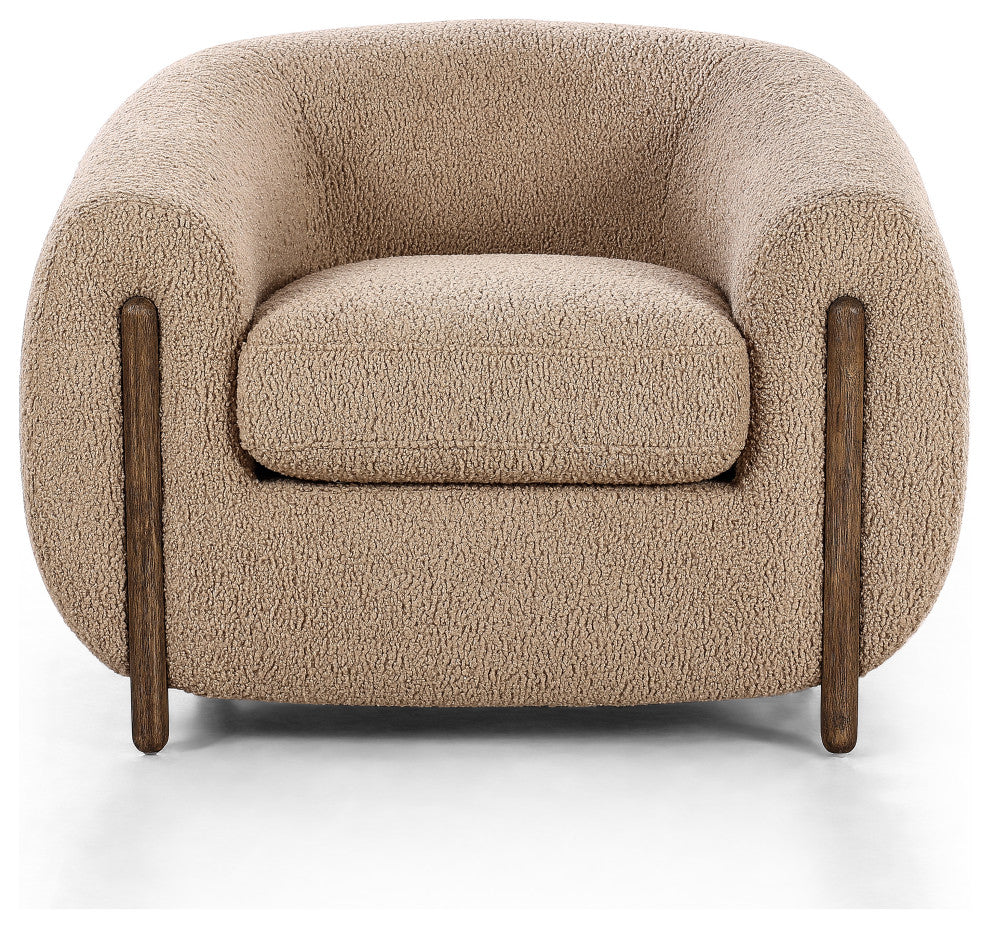 Lyla Chair-Sheepskin Camel