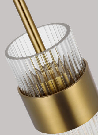 Generation Lighting, CP1161BBS, Medium Pendant, Burnished Brass