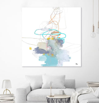 Loving Life V - 72 x 72 by Lisa Ridgers
