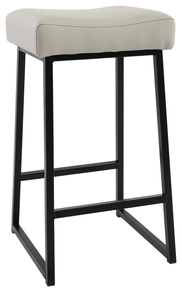 Amber 26" Counter Stool, Set of 2, Beige