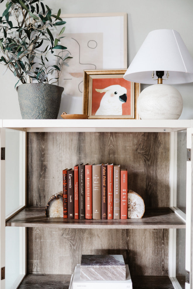 Decorative Books - Cobblestone Book Bundle - 1 foot of Brown and Red Books