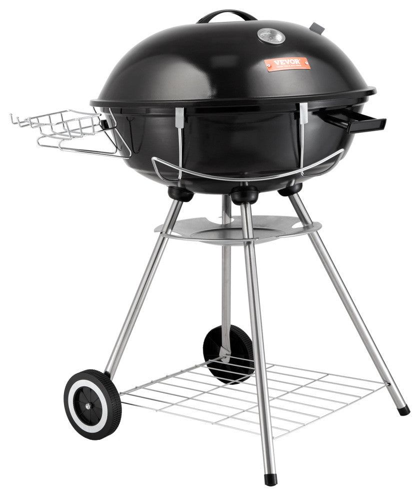 VEVOR 22" Kettle Charcoal Grill BBQ Portable Grill Outdoor Barbecue Cooking